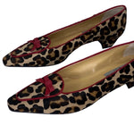 Diane B. - Women's Leopard Print Bow Low Heel Pumps