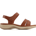 Andrea - Women's Ankle Strap With Hook And Loop Closure Sandal