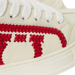 Salvatore Ferragamo - Women's Lace Up Leather Sneakers