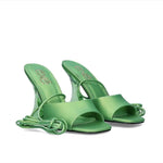 Exe - Women's Crystal Heeled Slingback Sandal