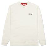 Glow In The Dark Crewneck - Natural/White