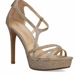 Pelle Moda - Women's Oneda X Platform Rear Zip Platform Sandals