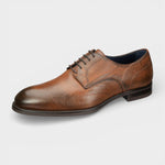 Scarpe Di Bianco - Men's Mariotto Deerskin Plain Toe Blucher Shoe