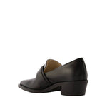 Proenza Schouler White Label - Women's Bronco Leather Loafers With Heel Strap