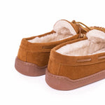 Minnetonka - Men's Pile Lined Hard Sole Moccasin Shoes