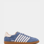 Shu Shop - Women's Striped Suede Sneakers