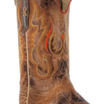 R Watson Boots - Men's Crazy Goat Skin Hybred Sole Cowboy Boot