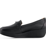 Andrea - Women's Comfort Leather Platform Loafers