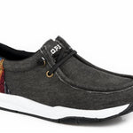 Roper - Women's Canvas With Aztec Heel Design Casual Shoes