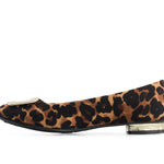 Andrea - Women's Dama Animal Print Ballet Flats