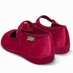 Hot Chocolate Design - Women's Velvet Mary Jane Flat