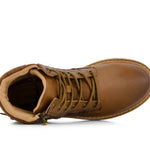 Andrea - Women's Side Zipper Lace Up Boots