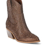 Corkys Footwear - Women's Shine Bright Rhinestone Ankle Bootie