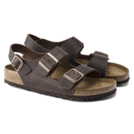 Birkenstock - Unisex Milano Oiled Leather Sandals