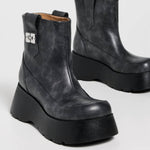 Ganni - Women's Kat Low Boot Vintage Boot