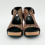 Corkys Footwear - Women's Frisky Faux Suede Leopard Wedges