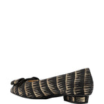 Salvatore Ferragamo - Women's Brush Stroke Effect Ballerinas Shoes