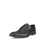 Ecco - Men's Melbourne Plain Toe Tie Leather Derby Shoe