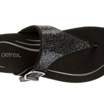 Aetrex - Women's Rae Sparkle Thong Sandal