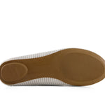 Andrea - Women's Laser Cut Pattern Ballerinas Flats