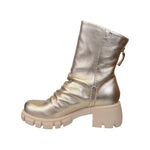 Naked Feet - Women's Protocol Heeled Mid Shaft Boots