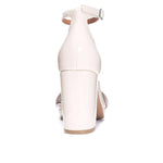 Chinese Laundry - Women's Teri Vegan Leather Dress Chunky Heels