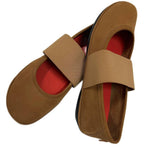 Camper - Women's Right Nina Nubuck Leather Ballerina Flats