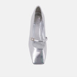 Shu Shop - Women's Adele Metallic Leather Flats