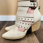 Beast Fashion - Women's Strappy Ankle Boots