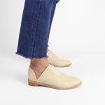 All Black - Women's Side Scoop Cowman Flats