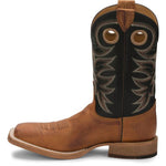 Justin Boots - Men's Cowhide Leather Western Boots - Extra Wide