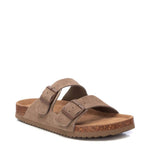 Xti - Men's Cork Footbed Suede Leather Sandals