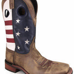 Smoky Mountain Boots - Men's Stars And Stripes Leather Western Boots