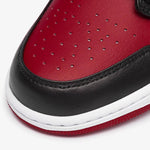 Air Jordan - Men's 1 Low Bred Toe Shoes