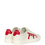 Salvatore Ferragamo - Women's Lace Up Leather Sneakers
