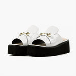 All Black - Women's Link Flatform Sandal