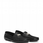 Dolce & Gabbana - Men's Logo Plaque Almond Toe Loafer