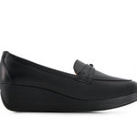 Andrea - Women's Comfort Leather Platform Loafers
