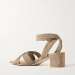 Gianvito Rossi - Women's Velour 55 Suede Sandals