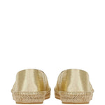 Salvatore Ferragamo - Women's Logo-embroidered Metallic Espadrilles