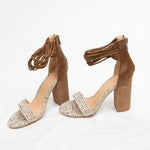 Oasis Society - Women's Blair Suede Tweed Heels