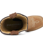 Forastero - Women's Authentic Leather Flowers Embroidery Western Boots