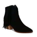 Beast Fashion - Women's Coachella Fringe Bootie