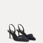 Veronica Beard - Women's Loralyn Slingback Buckle Heel