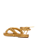 Valentino - Women's Rope Leather Sandals
