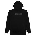 Mirrored Logo Hoodie - Black