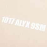 Studded Mirrored Logo Tee - Light Tan