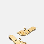 Tkees - Women's Gemma Square Toe Mirror Sandal
