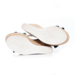 See By Chloe - Women's Raw Edge Trim Espadrille Wedge Sandal