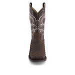 Forastero - Men's Real Leather Patterned Cowboy Boots